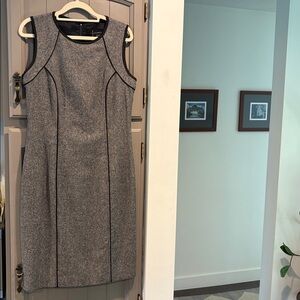 Louben Made In Canada Wool/Cotton Blend Dress